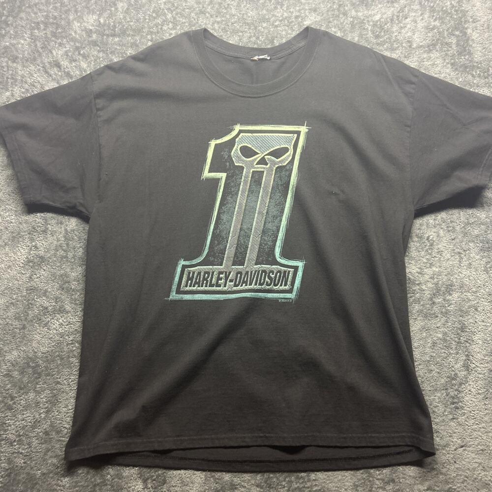 Chi-Town Harley Davidson Tinley Park, IL XL Black T Shirt 2020 Chicago